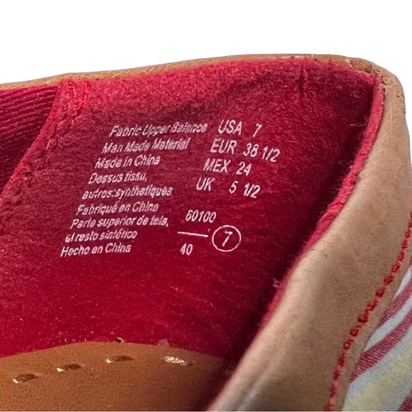 Dexter Plaid Slip On Flats Size 7 NWT - Picture 8 of 9